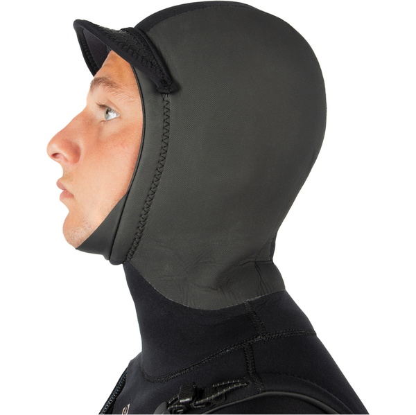 2024 Gul Männer Viper 6/5/4mm Brustreißverschluss Mit Kapuze Neoprenanzug VR1225/C2 - Black